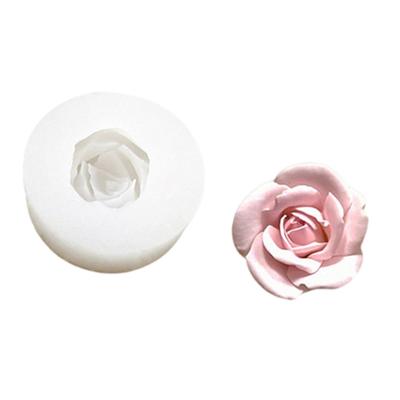 Valentinstag Rosen Duftkerze Silikonform Lebensmittelecht Wiederverwendbar für Romantik Basteln und Heimdekoration