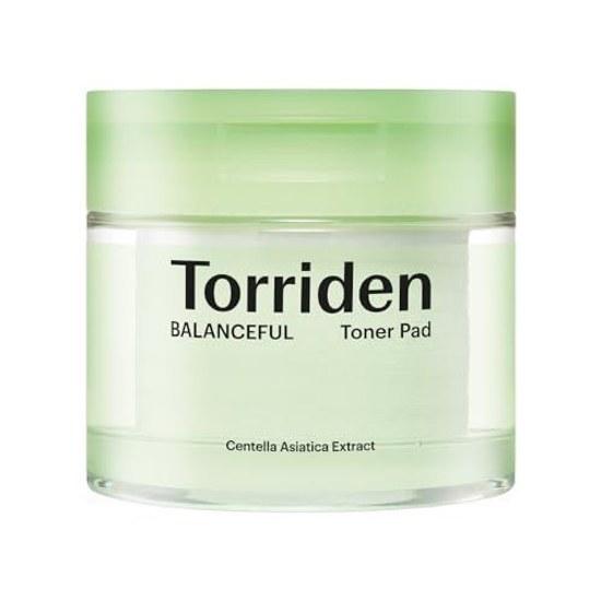 Torriden Balanceful Cica Toner Pads 60 sheets cleansing essence sebum keratin refreshing light moisturizing low irritation embossed sensitive skin