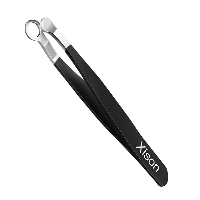 

[New in 2025] Xison nose hair cutter men s nose hair trimmer nose hair trimming stainless steel Easy to use safety no pain Comes with storage bag