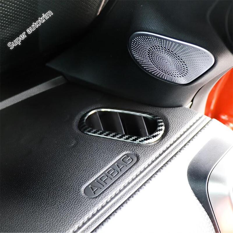 For Haval Dargo 2024 Dashboard Front AC Air Conditioning Outlet Vent Frame Cover Trim Stainless Steel Accessories