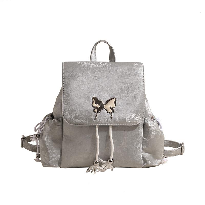 Studentský dámský batoh 2025 Nová móda Ležérní batoh Dojíždění Líný vítr Velká taška