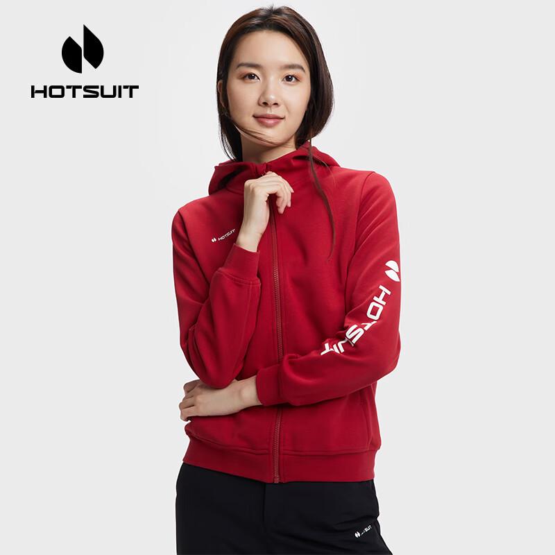 HOTSUIT Men's Hooded Zip-Up Sweatshirt 612330205