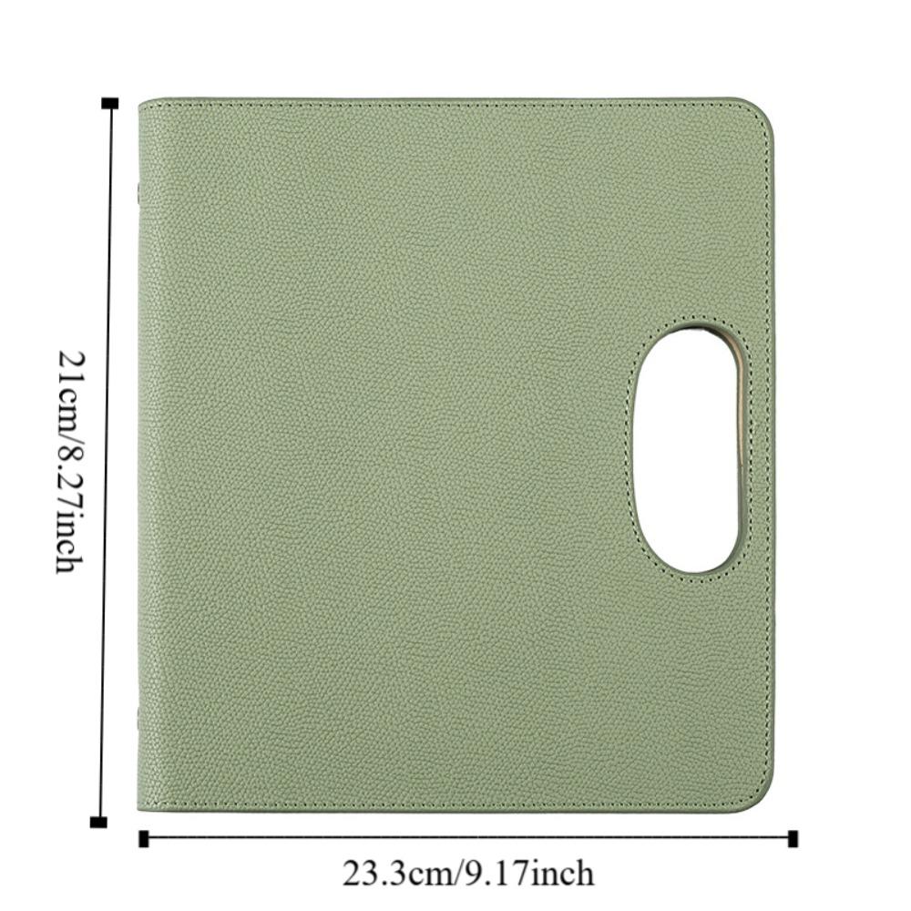 To Do List Loose Leaf Notebook PU Leather Memo Book 100 Sheets A5 Notebook  Students