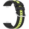 Silicone Strap for Huawei Watch Fit 4/4 Pro/3 Dual Color Wave Design Watch Band