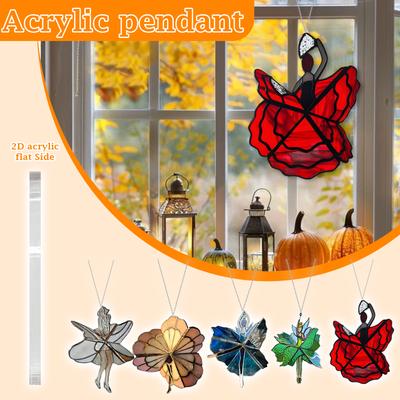 Acryl-Fänger Bunte Fensterhänge-Dekoration Multifunktionale Dekoration