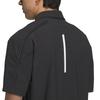 Black [Adidas Golf] Water-repellent Button-Down Short-Sleeve Shirt, J/S