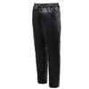 Men's PU Leather Pants - Oil & Waterproof, Loose Fit, Plus Size, Ideal for Work, Driving, Delivery, and Riding during Autumn/Winter.