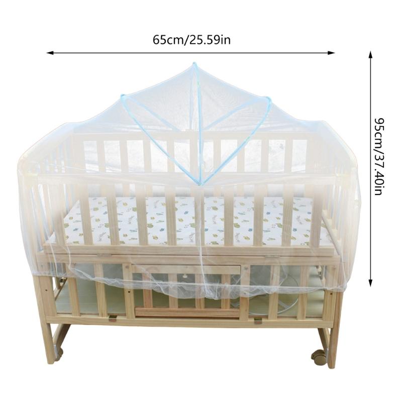 Portable Infant Bed Support Tent Travel Friendly & Easy to Use Baby Bed Netting Cotton Net Soft & Comfortable Bed Net