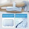 1PC pregnant woman leg pillow with strap fixed knee side sleeping anti-injury foot cushion pillow memory foam PP cotton clip leg pillow