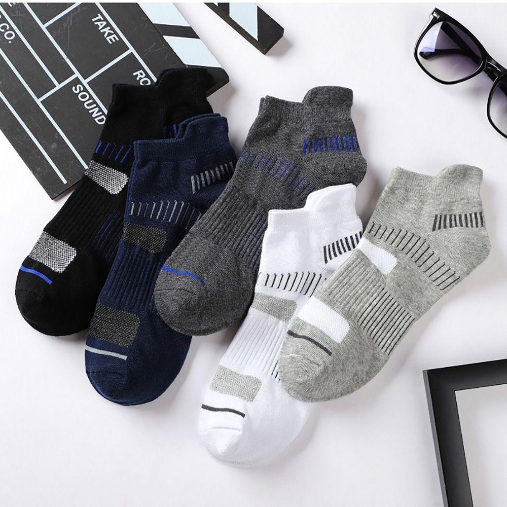 3 Pairs Sports Socks Breathable Athletic Cushioned Support Ankle Socks High Quality Fitness Sport Basketball Running Socks