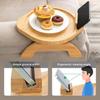 Sofa Arm Tray Couch Arm Clip Table Portable Couch Cup Holder Portable Sofa Armrest Tray For Snacks Drinks Remote Control Coffee