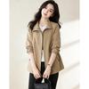 D.F.DEAR Women's Casual Lapel Utility Jacket