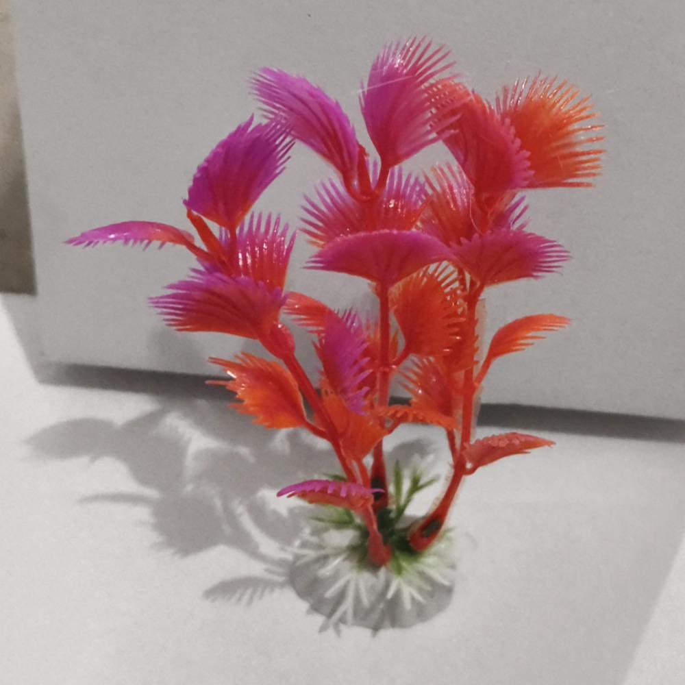 Decorative Artificial Underwater Plants Simulation Plastic Fake Water Weeds Ornament Lifelike 10cm Fake Water Plant Landscaping