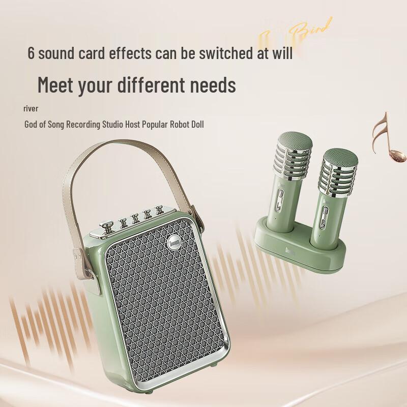 Divoom SongBird-HQ Karaoke Microphone Speaker System