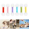Swab Cat Toy Sturdy Pet-safe Cat Toy Catnip Toy Cotton Swab Kicker Sticks for Indoor Cats Self Play Hunting Teething for Kittens