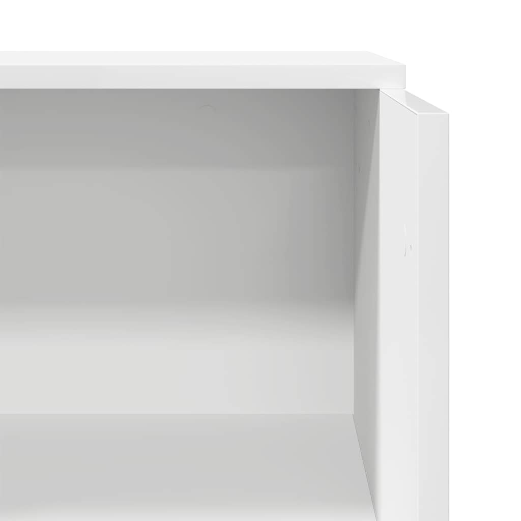 Vidaxl Biurko Recepcyjne Białe 55X50X103,5 Cm Drewno Klejone