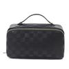 Stylish Large Capacity Grid Makeup Bag Portable Travel Waterproof Bag Storage