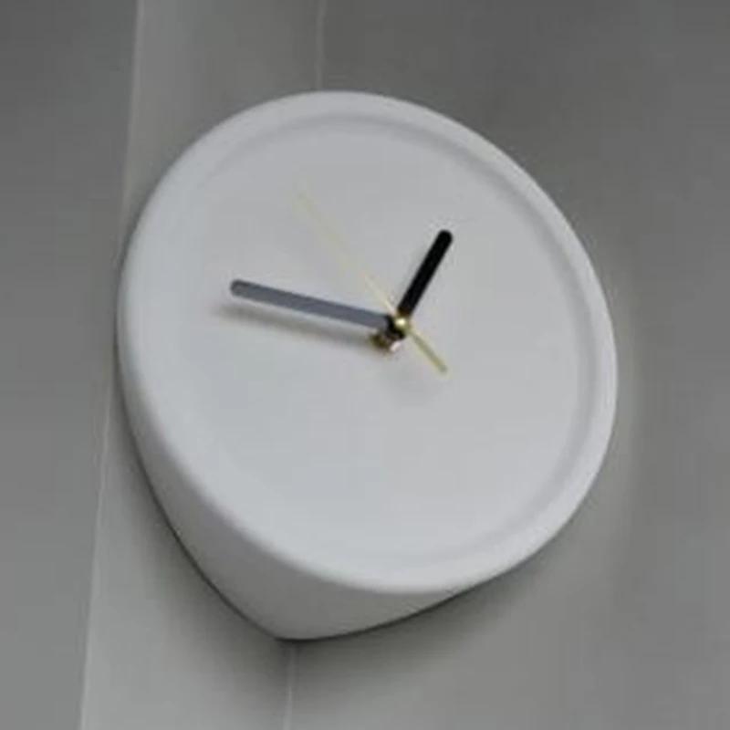 Corner Clocks Creative Wall Clocks Minimalism Clock Watch Design Living Room Clock Modern Home Aesthetic Decoration Accessories