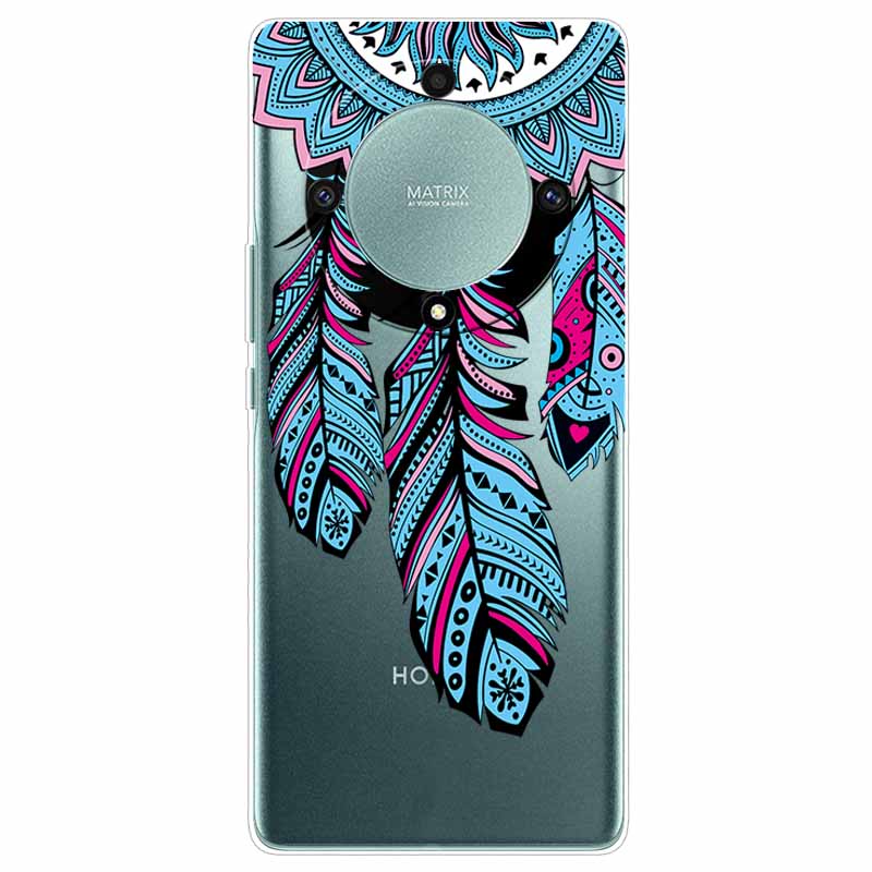 Custodia per Honor Magic6 Lite 5G Trasparente TPU Silicone Funda Capa per Honor Magic 6 Lite Coperture Morbide Magic6Lite Trasparenti Coques borsa
