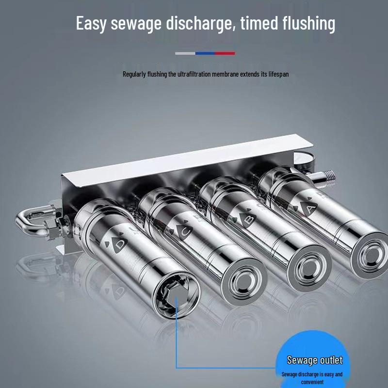Stainless Steel Five-Stage Ultrafiltration Kitchen Tap Water Purifier