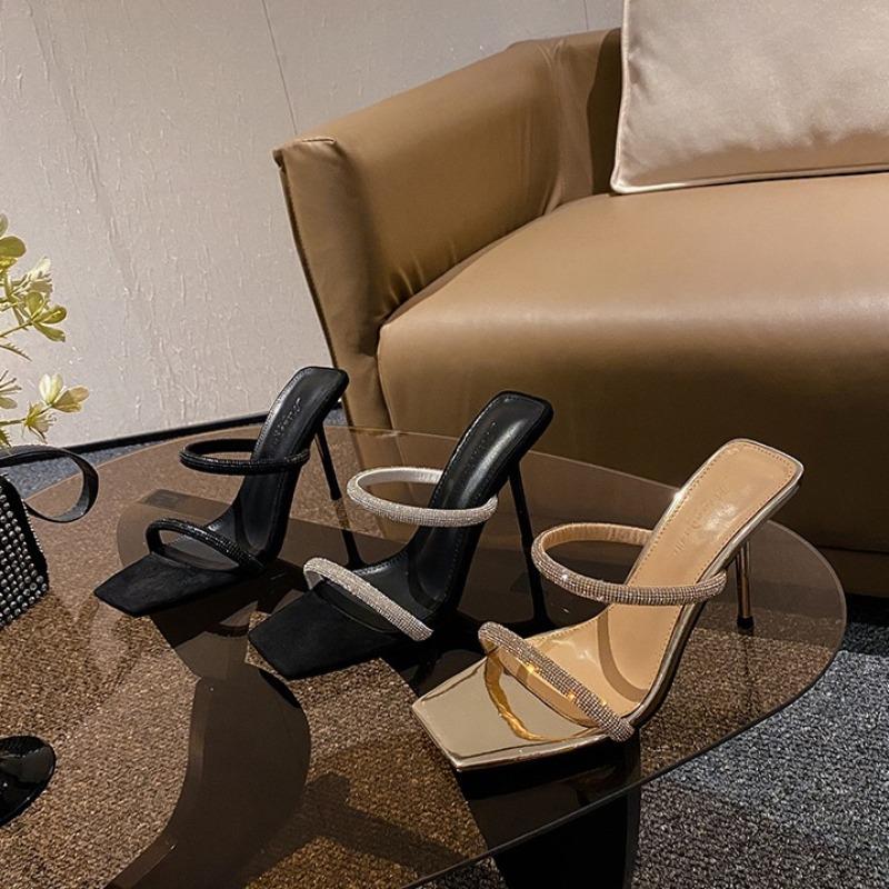 Shoes Woman 2024 Trend Rhinestone Sandals Women Platform Elegant Sandal Female Summer Sandles Bridal Shoe Open Toe Sandalis