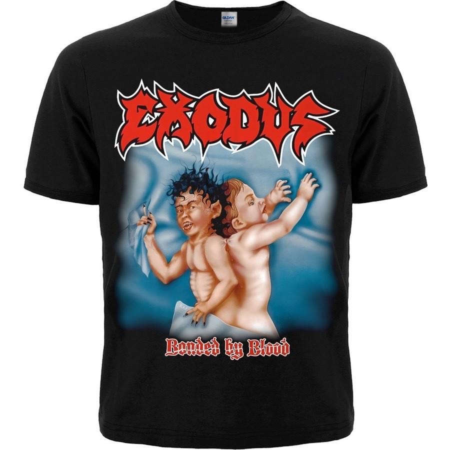 Exodus Bonded by Blood RW Black T-Shirt slayer testament