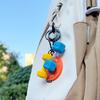 Mini Dumbbell Pendant Keychain Bag Cell Phone Wallet Durable Decorative Keyring Handbag Car Decoration Accessory