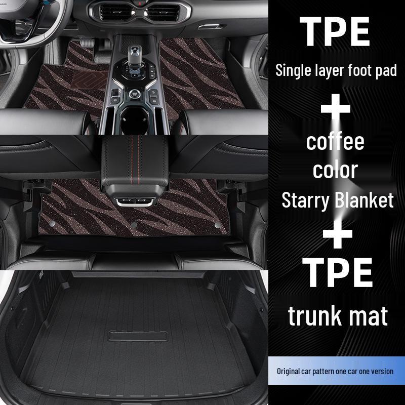 Changan Uni-K 21-24 Dywaniki podłogowe TPE - Pełne pokrycie, Dopasowane na miarę