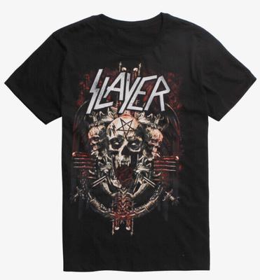 Unisex tričko Slayer Skull Trio Heavy Metal Band