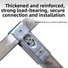 Non Welding Pipe Joint Buckle Adjustable Shelf Bracket New Elbow Fixed Buckle  Pipe Fitting