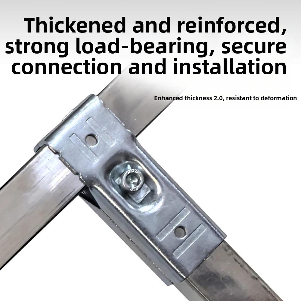 Non Welding Pipe Joint Buckle Adjustable Shelf Bracket New Elbow Fixed Buckle  Pipe Fitting
