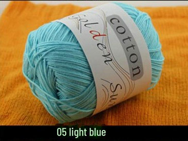 Hand-Woven Children's Cotton Yarn: Mixing Baby, Medium, and Thin Varieties