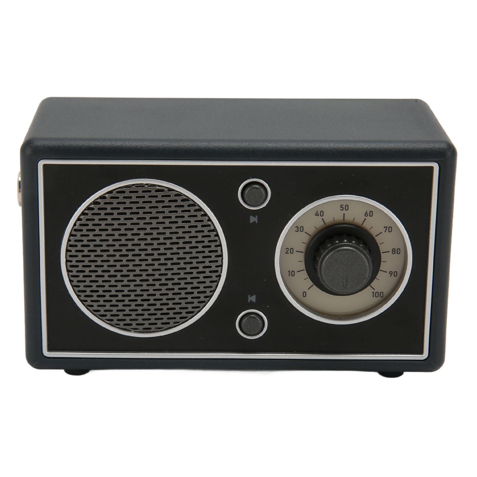 

Беспроводной Bluetooth-динамик BT 5.1 450 мАч USB-перезаряжаемый с поддержкой AUX и карты памяти портативный чёрный