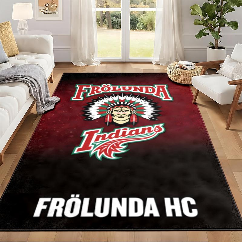 Frolunda HC Carpet Door Mat for Living Room or Bedroom Protective Mat Under Chair Office Decoration Christmas Gift Birthday Present