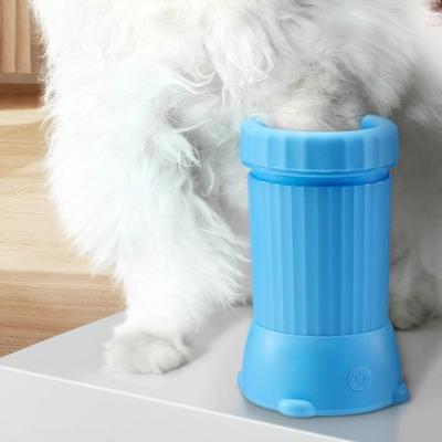 Intelligent USB Rechargeable Dog Foot Washer Electric Portable Automatic Paw Cleaner Detachable Pet Paw Washer Foot Cleaning