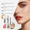 Long-lasting Matte Lip Gloss, Orange-Pink: Easy Application, Smooth Shine, Non-transfer, Non-greasy, Perfect for Daily Makeup.