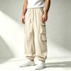 Men's Multi Pocket Cargo Jogger Pants for Spring Fall Outdoor Work Tapered
