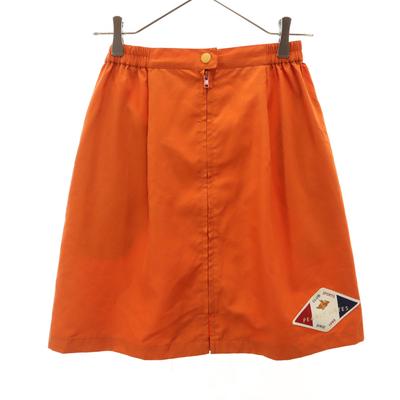 Made In Japan Golf Mini Skirt FREE Orange Women Used