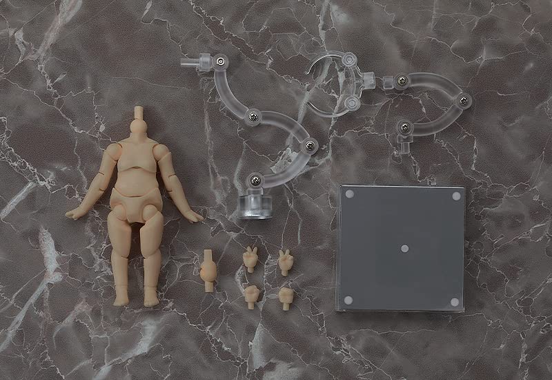 Nendoroid Doll archetype plastic painted movable figure 1.1 Girl[cinnamon] Non-scale