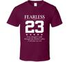 Psalm 23 Fearless Christian Shirt I Will Fear No Evil Lord Is My Shepherd Jesus