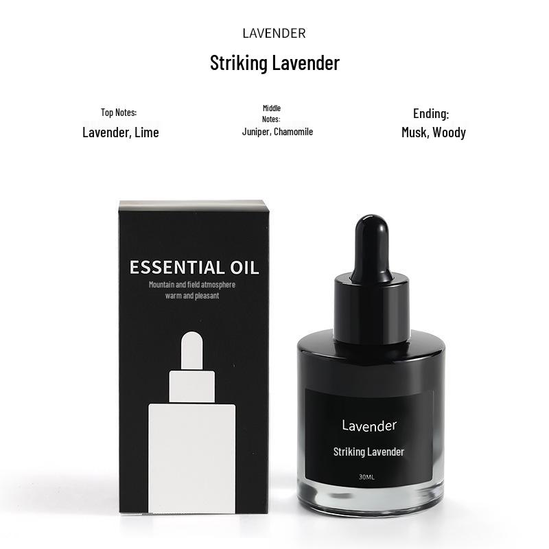 Aroma Stone Essential Oil Diffuser Gift Box - Long-Lasting Indoor Air Freshener & Hotel Ornament with Customizable Fragrance 
