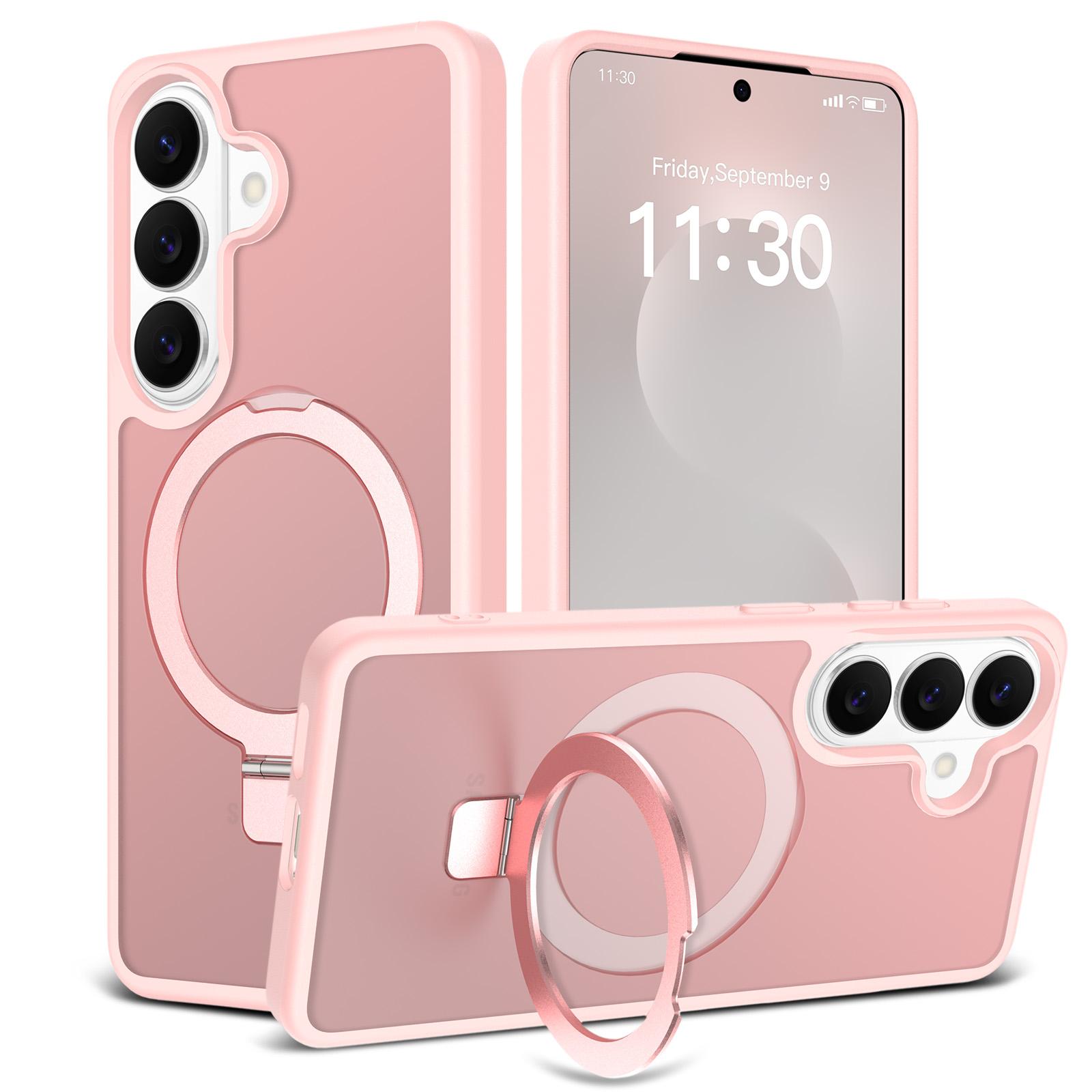 

Ring Holder Magnetic For Magsafe Case For Samsung Galaxy S26 S25 Edge S24 S23 Plus Ultra FE A17 A07 A56 A36 A26 Hard Bumper Capa Galaxy S23