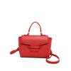 Pu Color Solid Crossbody Bag Women With Lock Closure Mobile Pocket Casual Use