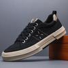 Fashion 2025 Fashionable Versatile New Casual Lace Up Sports Men's Shoes Trendy Street Round Toe Sports Men's Canvas Board Shoes SS25843