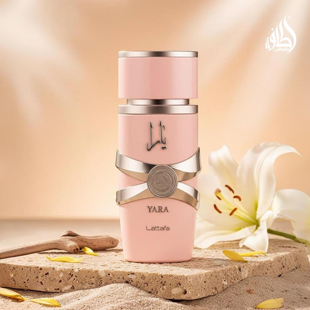 Yara PinkVanilla, Gourmand, Fruity, Floral - Eau de Parfum Long-Lasting Fragrance for Women, 3.40 Ounce / 100 ml