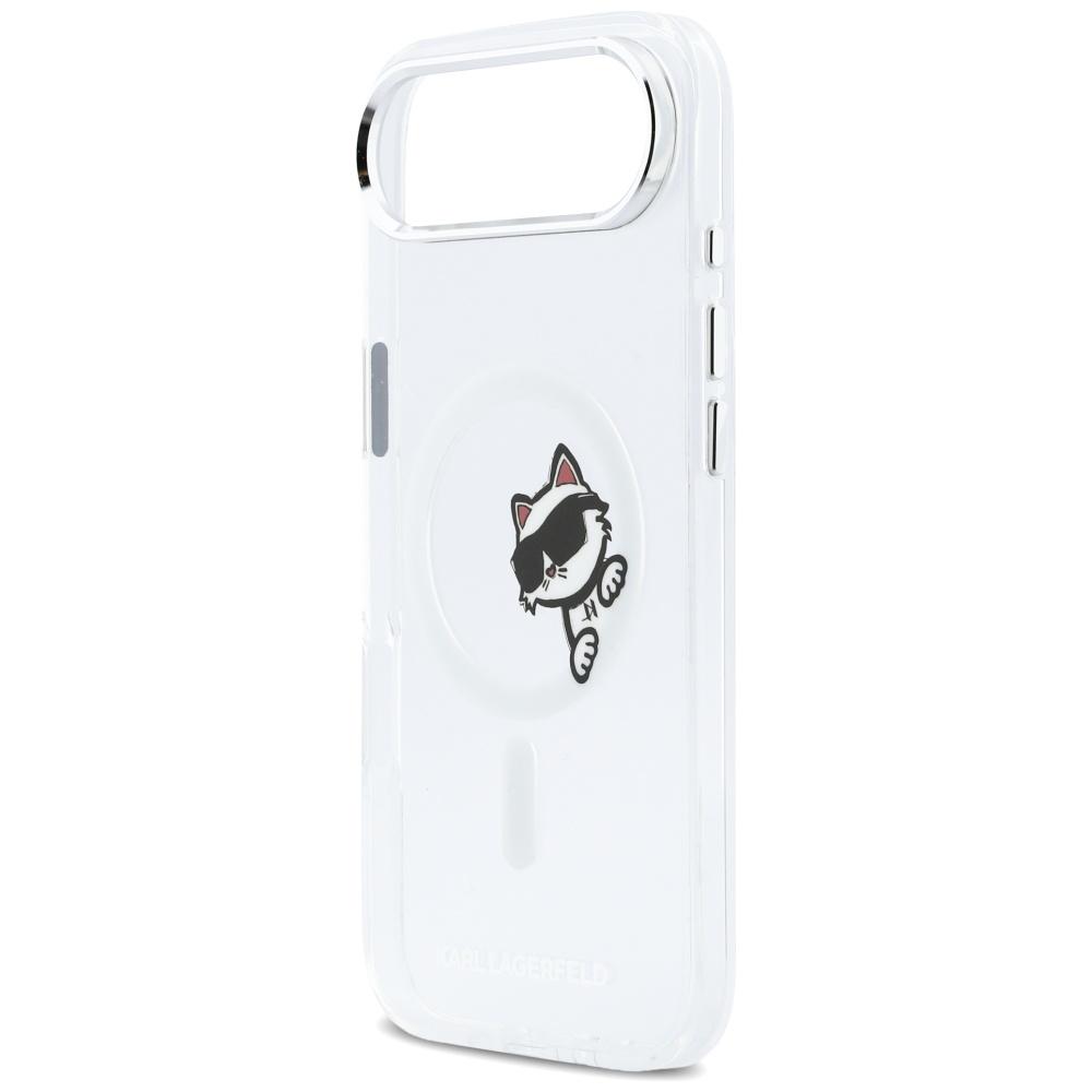 Karl Lagerfeld IML Peekaboo MagSafe Case for iPhone Air Transparent