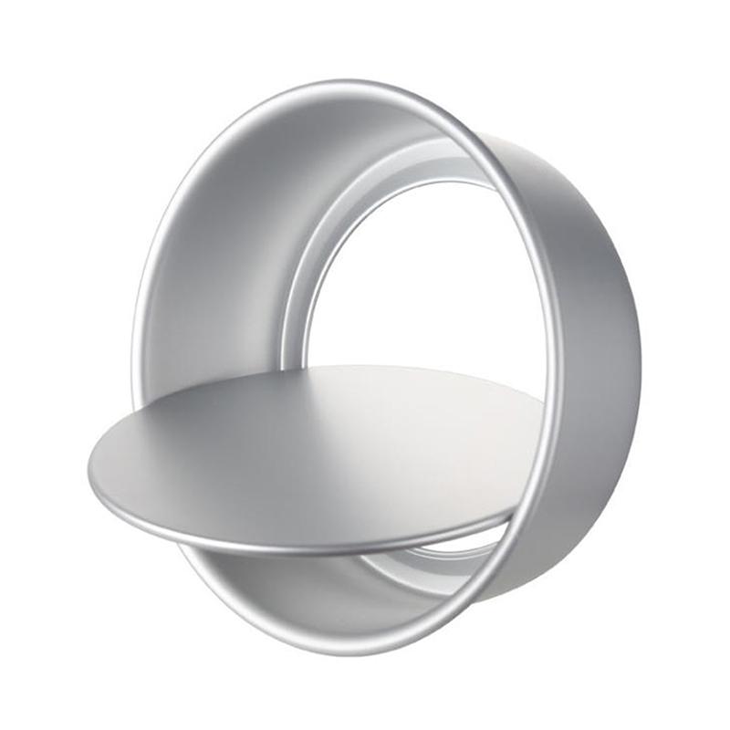 2/4/6/8 Inch Round Cake Pan Set With Removable Bottom Aluminum Alloy Chiffon Cake Mold Mould Set Round Cakes Tin Bakeware Tool