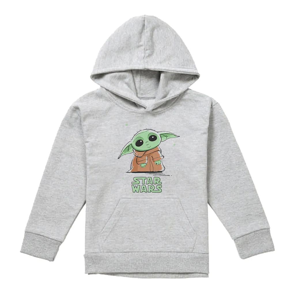 Star Wars Childrens/Kids Grogu Splash Heather Hoodie