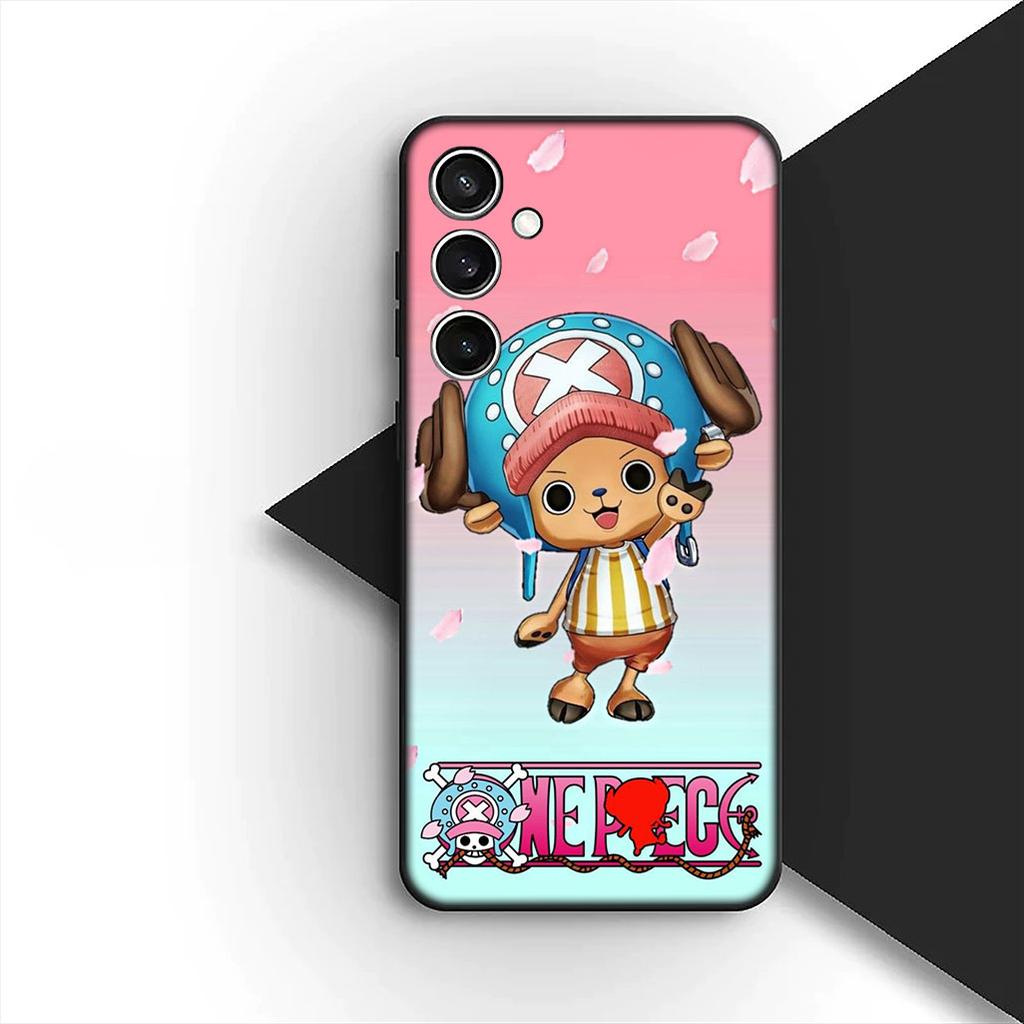 Cover for Samsung Galaxy S10 S8 S9 Plus A33 A34 A31 70 A71 A72 Note 20 9 8 S10E Casing Phone Case One Luffy Pieces Tony Chopper