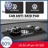 For VW Volkswagen Jetta MK5 Golf Car Interior Accessories Anti-Slip Mat Auto Non-Slip Pads For Volkswagen VW Touran Beetle Golf xf2